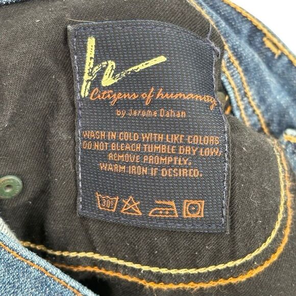 Citizens Of Humanity Ingrid #002 Stretch Low Waist Flare Jeans Size 29 - Picture 9 of 9